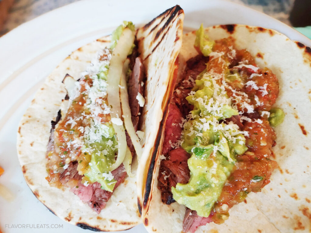 Tacos with The Best Carne Asada