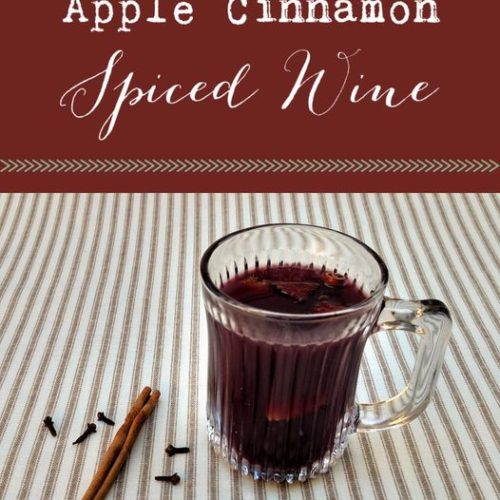 Slow Cooker Warm Apple Cinnamon Spiced Wine