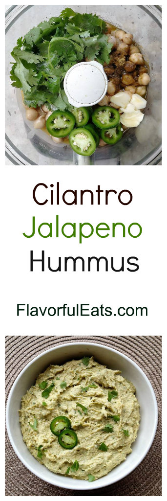 Cilantro Jalapeno Hummus