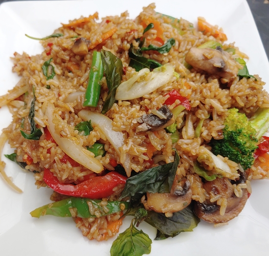 Thai Spicy Basil Fried Rice