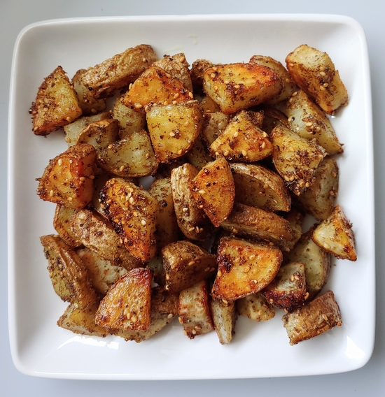 Crispy Za’atar Roasted Potatoes