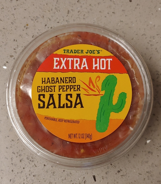 Trader Joe's Habanero Ghost Pepper Salsa