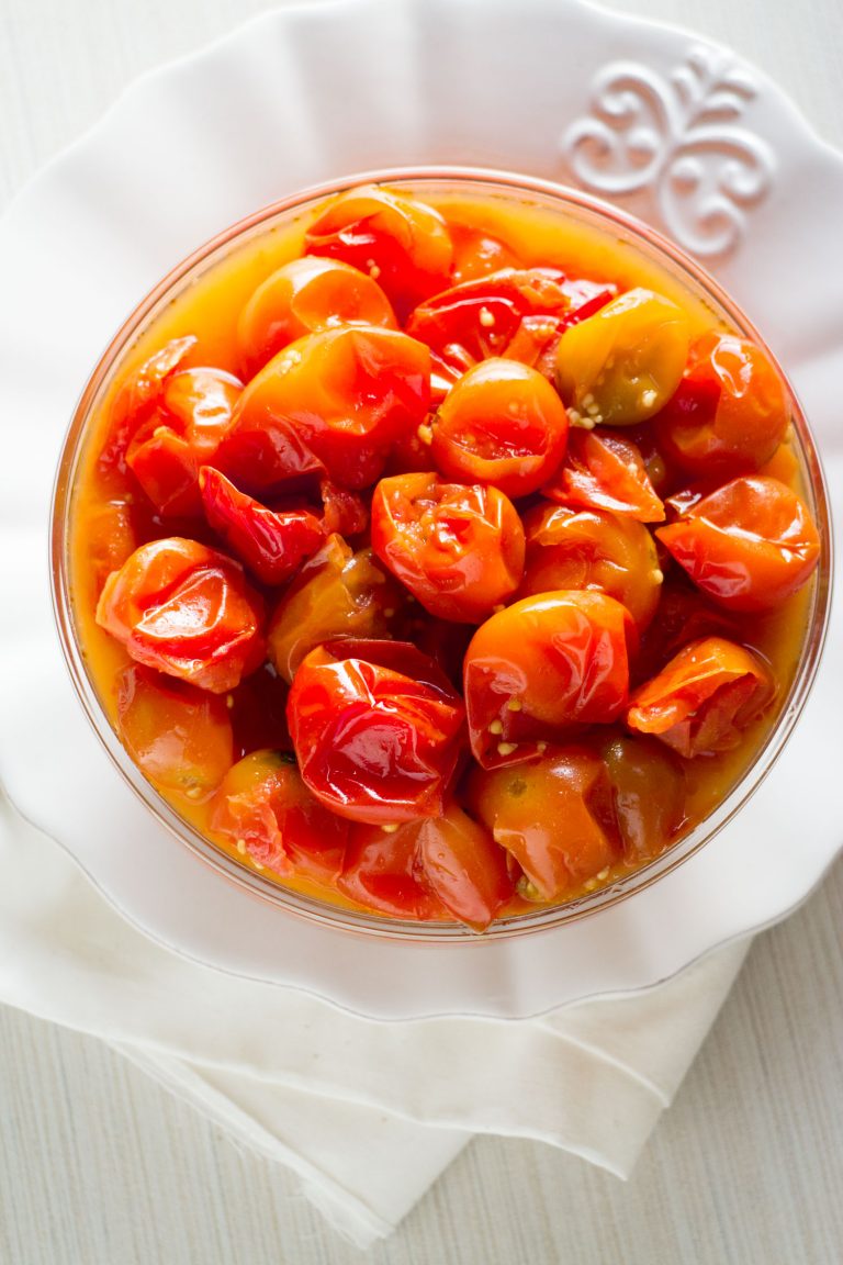 Slow Cooker Cherry Tomatoes