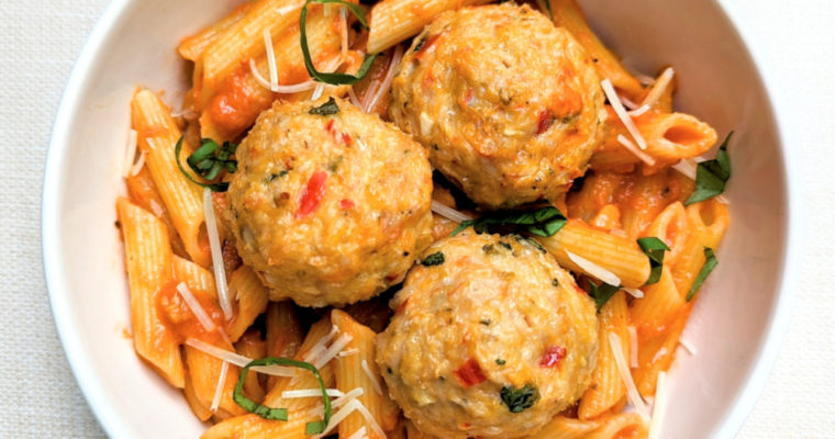 Calabrian Chicken Meatballs