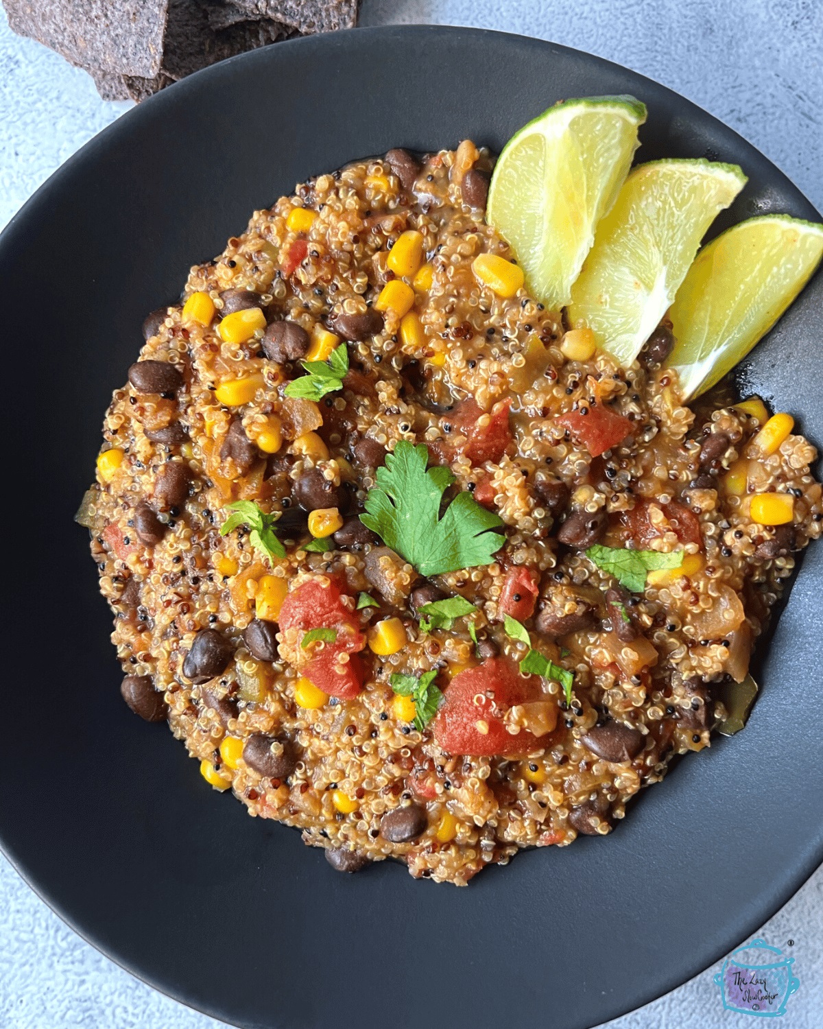 Slow Cooker Mexican Casserole with Quinoa