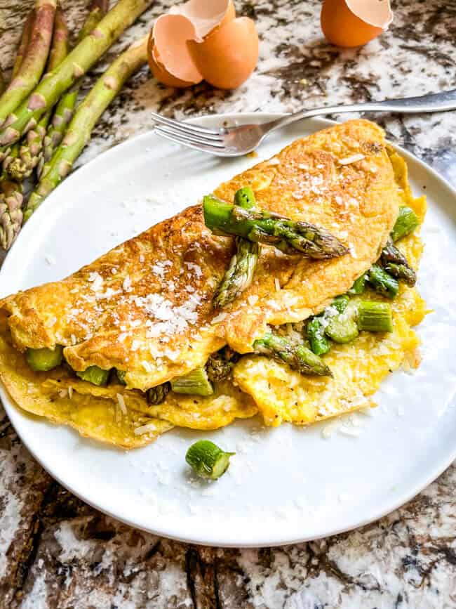 Asparagus Omelette