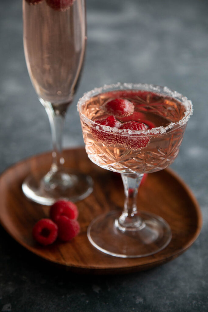 Rosé Raspberry Cocktaili